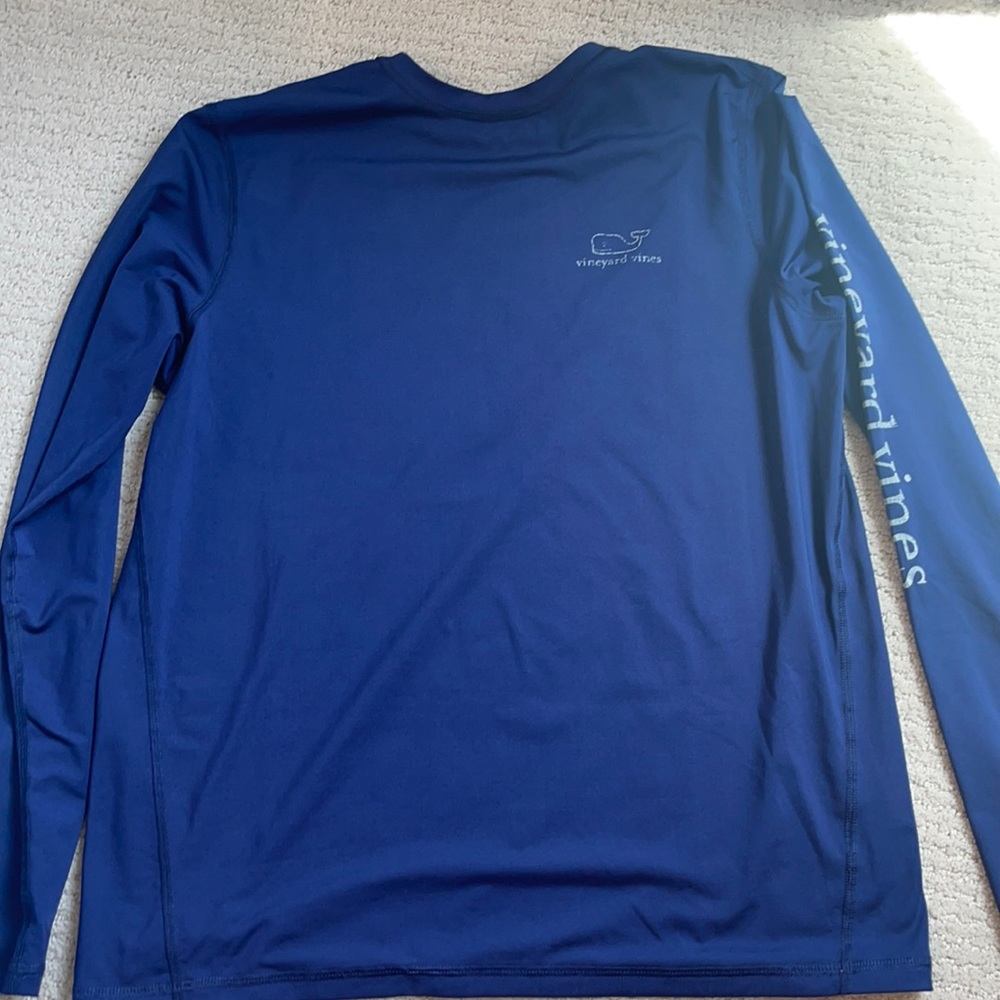Boys Navy Vineyard Vines Dry Fit